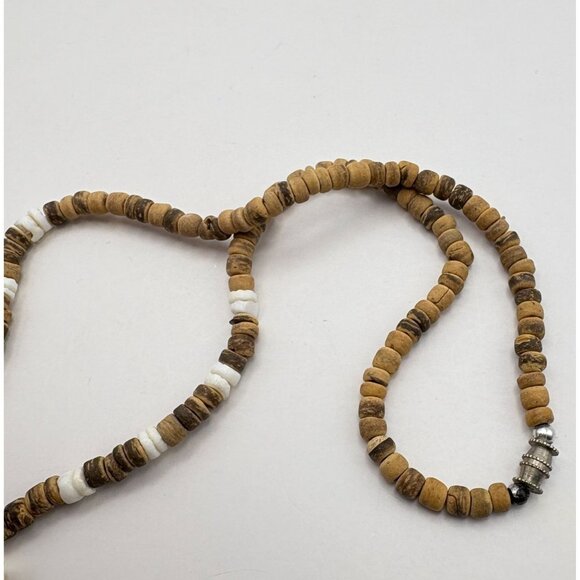 Faux Shark Tooth Pendant Necklace Surfer Beach Coastal Tribal Boho Summer - Picture 4 of 6